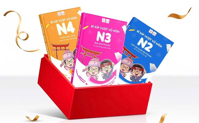 Bộ Bí kíp Vượt Vũ Môn N4 N3 N2